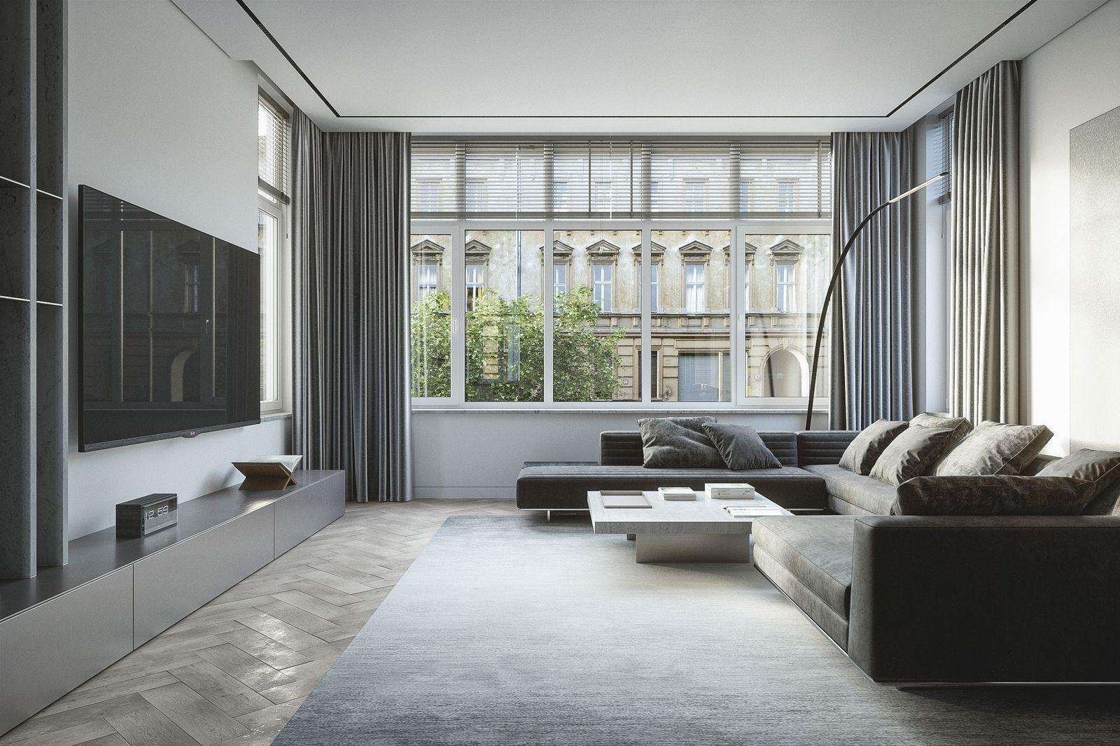 Wohnzimmer Visualisierung